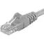 PremiumCord SFTP CAT6A 1m šedá / Patch kabel / RJ45-RJ45