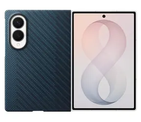 Samsung Carbon Magnet Case modrá