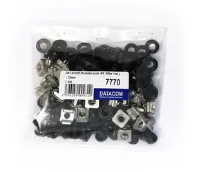 DATACOM Montážní sada M6 12 mm černá