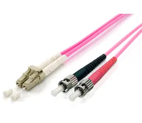 Equip optický kabel LC-ST OM4 5m fialová