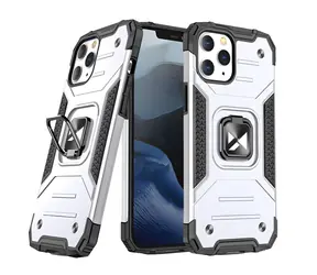 Wozinsky Ring Armor Apple iPhone 14 Pro Max stříbrná