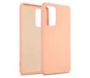 Beline Silicone pouzdro pro Samsung Galaxy A13 4G růžovo-zlatá