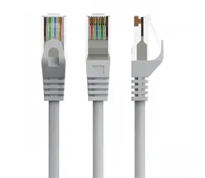 UTP patch kabel Cat6 1m šedá
