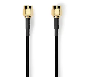 Nedis Anténní kabel SMA(M)-SMA(M) černá