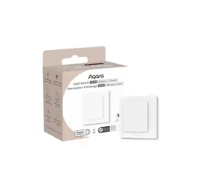 AQARA Light Switch H2 EU (2 Buttons & 1 Channel) (WS-K07D) vypínač s relé bílá