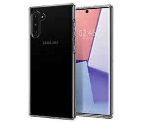 Spigen Liquid Crystal ochranný kryt pro Samsung Galaxy Note 10 průhledná