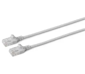 MicroConnect CAT6a U/UTP SLIM 2m šedá