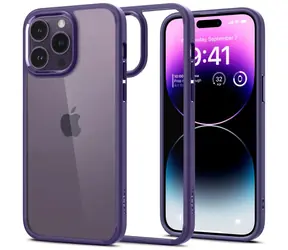Spigen Ultra hybrid ochranný kryt pro Apple iPhone 14 Pro fialová