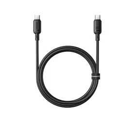 Baseus Silky (P10377704113-00) Rychlonabíjecí kabel USB-C/USB-C 100W 1m černá