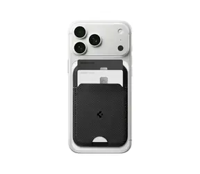 Spigen Slim Fold Tripod Wallet MagSafe Peněženka na 3 karty černá