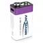 Ansmann Li-ion 9V Block / Akumulátor / 340 mAh / USB-C