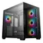 DEEPCOOL CG530 4F černá / Midi tower skříň / ATX / 4x 120mm ARGB / 2x USB-A + 1x USB-C / bez zdroje