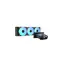 Deepcool LT360 VISION ARGB černá / Vodní chlazení CPU / 360 mm / 4,5" LCD / ARGB / LGA1851 / AM5