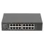 Lanberg RSGE-16 / Switch / 16-port / 1000 Mbps / Rack 10"/19"