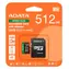 ADATA Speed Plus / Micro SDXC karta / 512 GB / UHS-I U3 / Class 10 / čtení: 180 MB/s / zápis: 160 MB/s