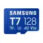 Samsung T7 128GB modrá / Micro SDXC / UHS-I U3 / V30 / A2 / čtení: 170 MB/s