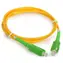 MicroConnect SC/APC-SC/APC 15m žlutá / Optický kabel / OS2 / Singlemode / Simplex