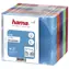Hama CD Slim Box barevný / Obal na 1 CD / balení 25 ks / plast