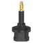 Hama ODT Toslink 3,5 mm / Optický adaptér / pozlacený