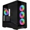 Lian Li VECTOR V100 MINI černá / PC skříň / Micro-ATX / Tempered Glass