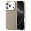 Karl Lagerfeld Perforated Gold Dots béžová iPhone 17 Pro / Zadní kryt / MagSafe / PU koženka