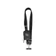 Guess Crossbody PU 4G Metal Logo černá / Crossbody popruh s peněženkou / PU kůže / univerzální