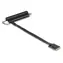 Delock M.2 Key A+E > PCIe x16 / Redukce / NVMe / kabel 20 cm / PCIe 4.0