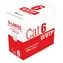 QLA A-LAN KIU6PVC305Q šedá / Síťový kabel / Cat6 / U/UTP / 305 m / PVC plášť