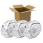 MikroTik RBLHG-5nD 3-pack / Venkovní jednotka / 24,5dBi / 802.11n / RouterOS L3