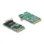 Delock M.2 Key B+M / Adaptér / 1x RJ45 2,5 Gigabit LAN / Intel I225-V