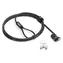 Lenovo NanoSaver Essential černý / Kabelový zámek / Notebook / 1,5 m / 2 klíče