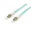 Equip optický kabel LC-LC OM3 1m / Patch kabel / Multimode / Duplex / LSZH plášť