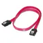 Digitus SATA II/III / Propojovací kabel / kovová západka / 0,3 m
