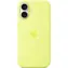 Apple Neon Yellow / Silikonový kryt s MagSafe / iPhone 17