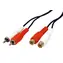 OEM 2x cinch(M) - 2x cinch(F) / Prodlužovací audio kabel / 5 m