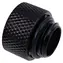 Alphacool Eiszapfen 10mm G1/4 černá / Prodlužovací šroubení / Vodní chlazení / Mosaz / Rovné