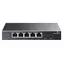 TP-Link TL-SG1005P-PD černá / Switch / 5x 1000 Mbps / PoE+ / PoE budget 66 W / fanless