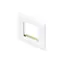 Digitus Instalační rámeček 80x80 mm bílá / Rámeček / RJ-45 keystone / do kabelového kanálu