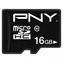 PNY Performance Plus 16GB / Paměťová karta / microSDHC / Class 10