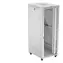 Lanberg FF01 42U 800x1000 LCD šedá / Stojanový rozvaděč / 19" / Skleněné dveře / nosnost 1200 kg