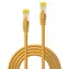 Lindy 47665 žlutá / Patch kabel / Cat7 S/FTP / LSZH / 5 m