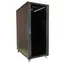 Extralink Rack skříň 37U černá / Stojanový rozvaděč / 600 x 600 mm / nosnost 600 kg / skleněné dveře