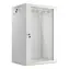 Lanberg WF01-6418-10S šedá / Nástěnný rozvaděč / 19" / 18U / 600×450 mm / Flat pack