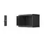 Lanberg WF03 6U černá / Nástěnný rozvaděč / 19" / 540×350 mm / skleněné dveře / flat pack