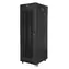 Lanberg FF01-6837-23BL černá / Stojanový rozvaděč / 19" / 37U / 600 x 800 mm / perforované dveře / LCD displej