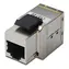 Digitus Modulární spojka CAT6A stíněná RJ45-RJ45 / Spojka / na panel