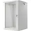 Lanberg WF01-6618-10S šedá / Nástěnný rozvaděč / 19" / 18U / 600×600 mm / Flat pack
