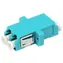 XtendLan LC-LC duplex adaptér MM OM3 azurová / Optický adaptér / Multimode 50/125 / Duplex