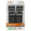 JUPIO NP-W235 / Sada 2x akumulátor a nabíječka / 2300 mAh / pro Fuji