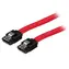 StarTech SATA červený / Kabel / SATA 7-pin - SATA 7-pin / 0,15 m / se zámkem